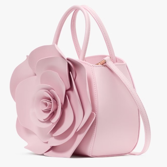 Kate spade flora rose pink crossbody - Picture 3 of 5